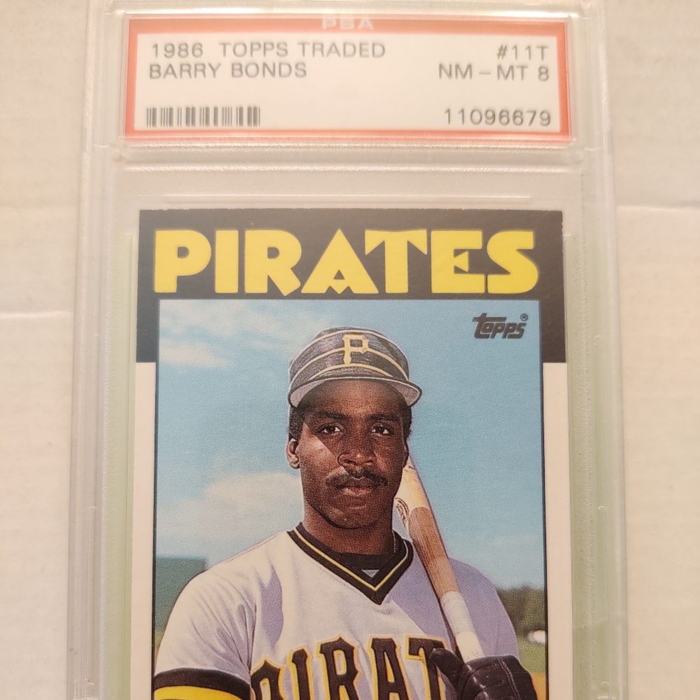 BARRY BONDS - ROOKIE - PSAe